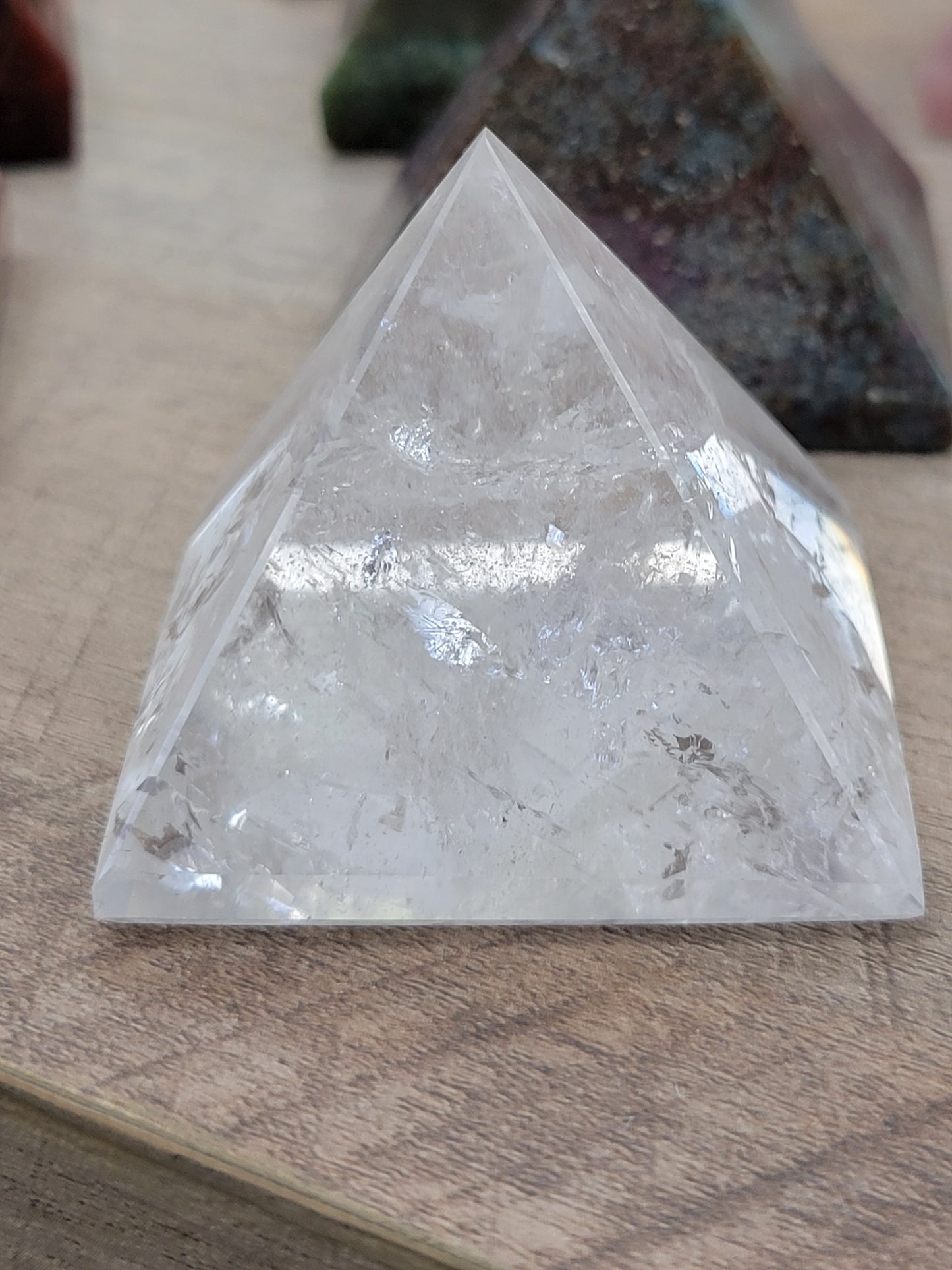 ROCK QUARTZ PYRAMID